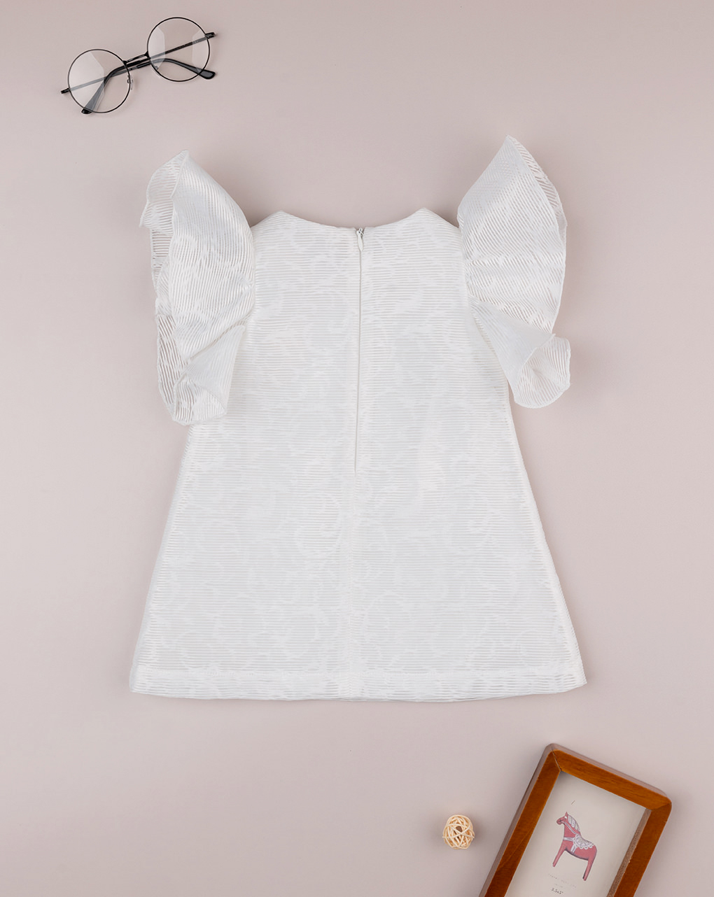 Vestido blanco para bebé niña - Prénatal