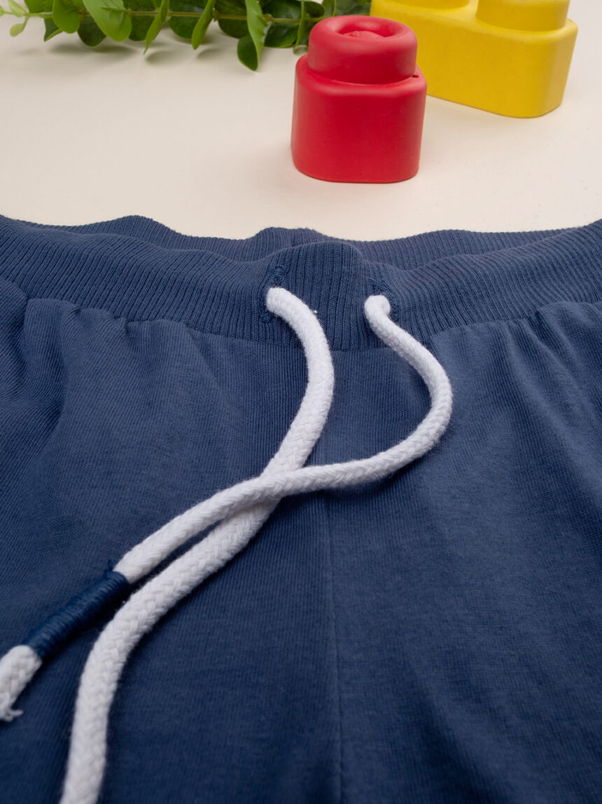 Pantalón corto azul para niños - Prénatal
