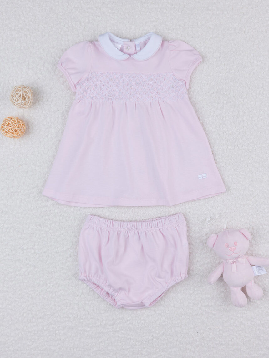 Vestido rosa para bebé - Prénatal