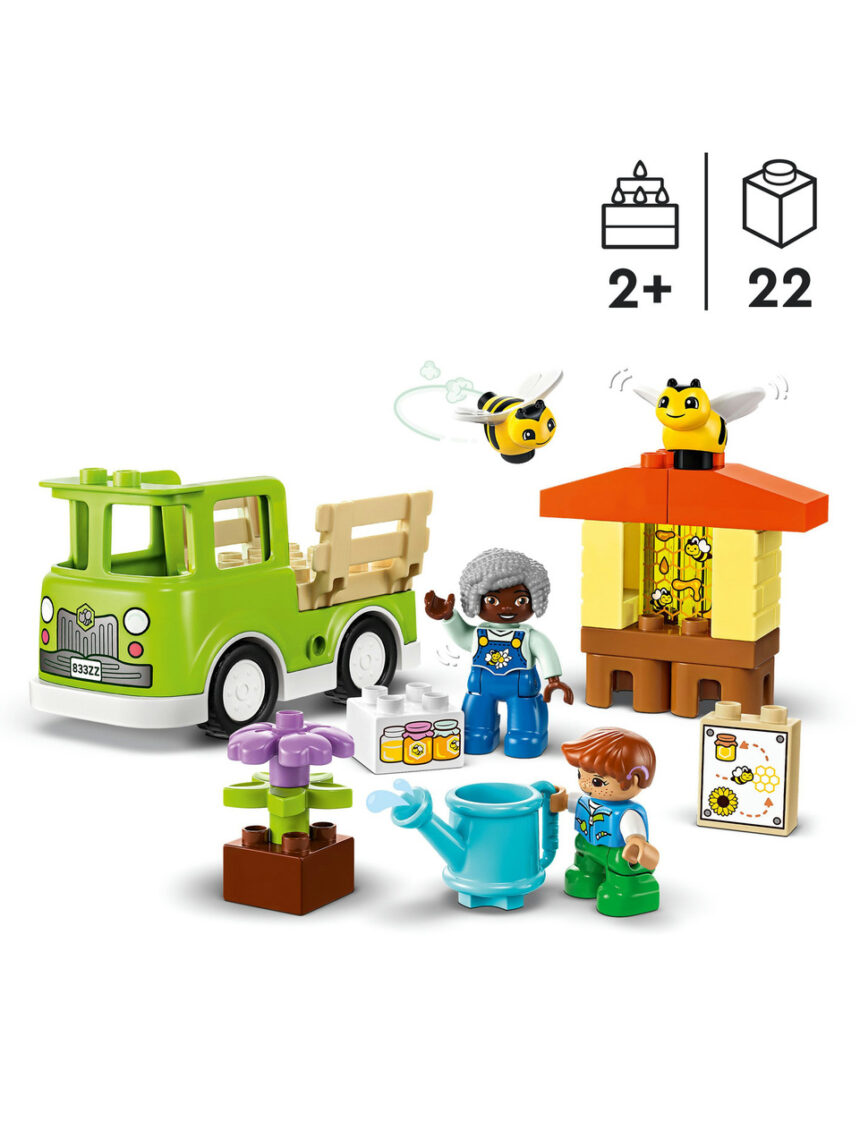 Camión de juguete cuidado de abejas y colmenas - 10419 - lego duplo - DUPLO