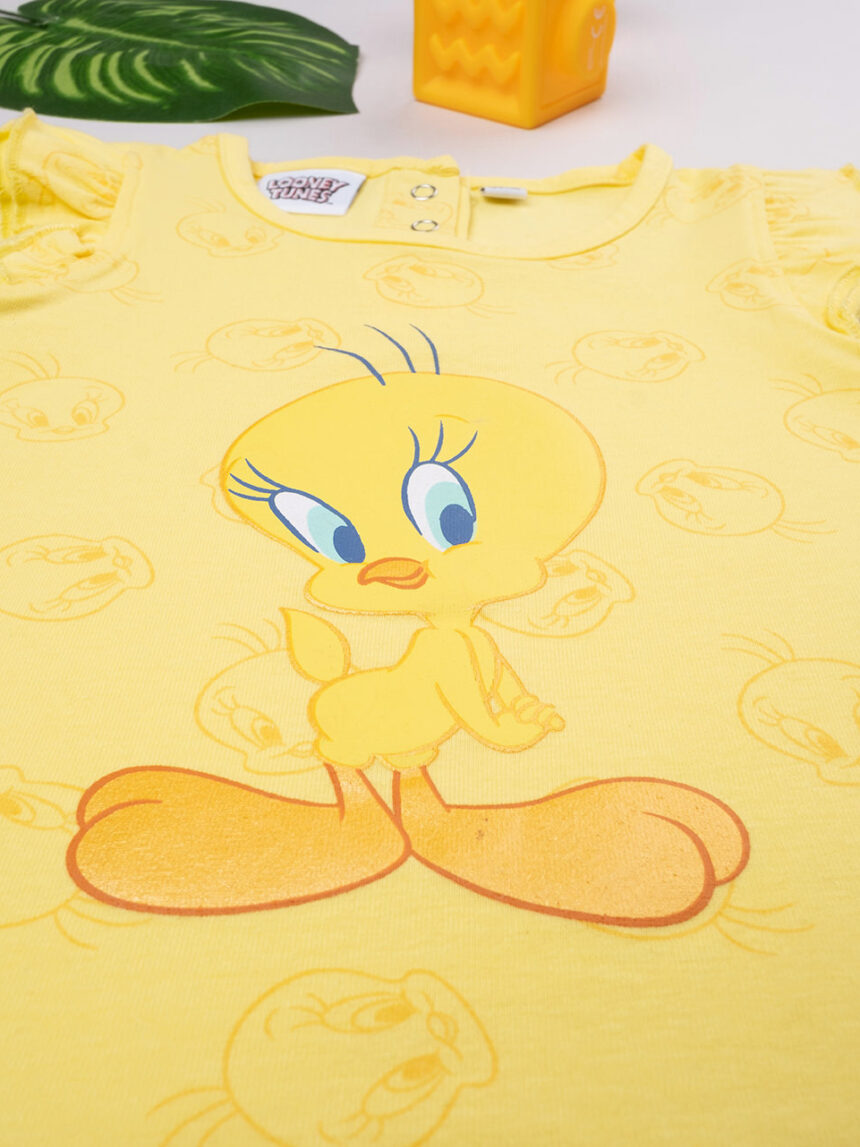 Camiseta amarilla 'titty' niña - Prénatal