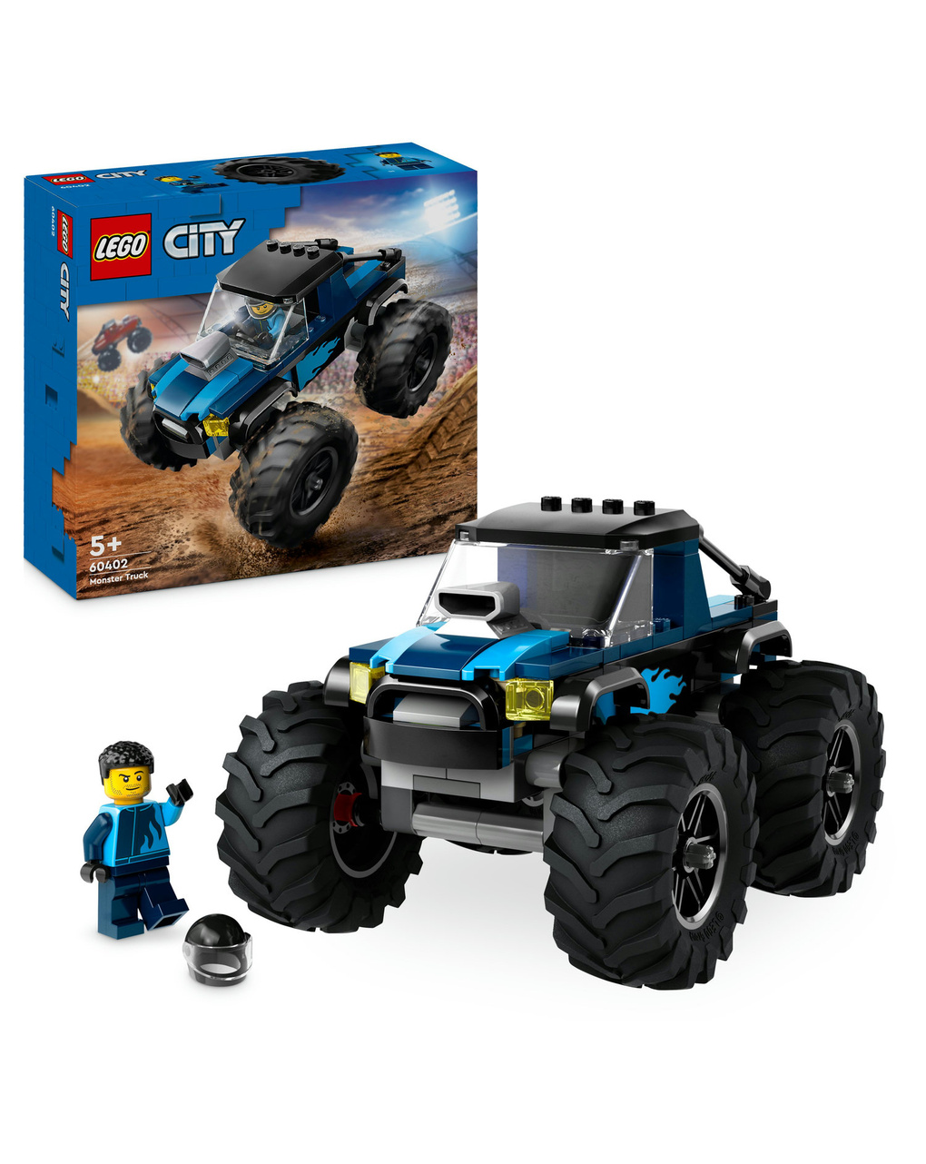 Monster truck azul - 60402 - lego city - LEGO