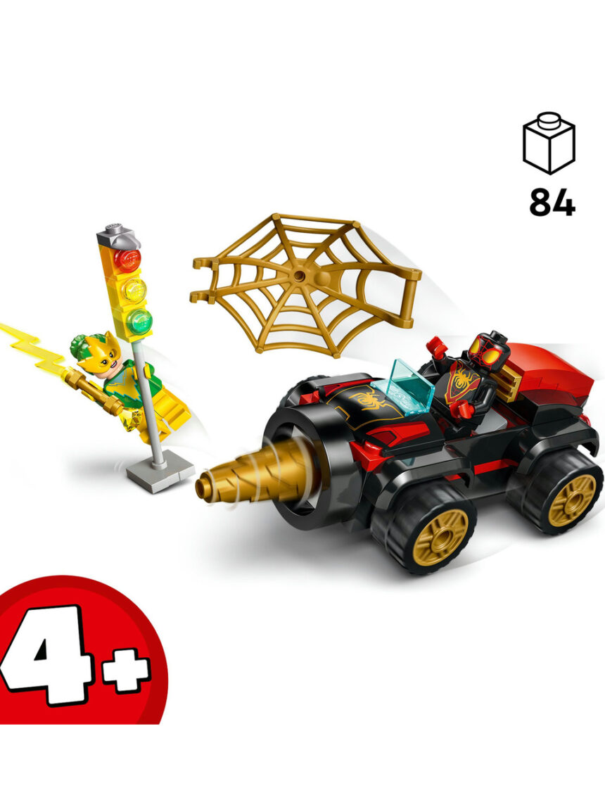 Spidey y sus increíbles amigos vehículo perforador de spiderman 10792 - lego - Lego Spidey