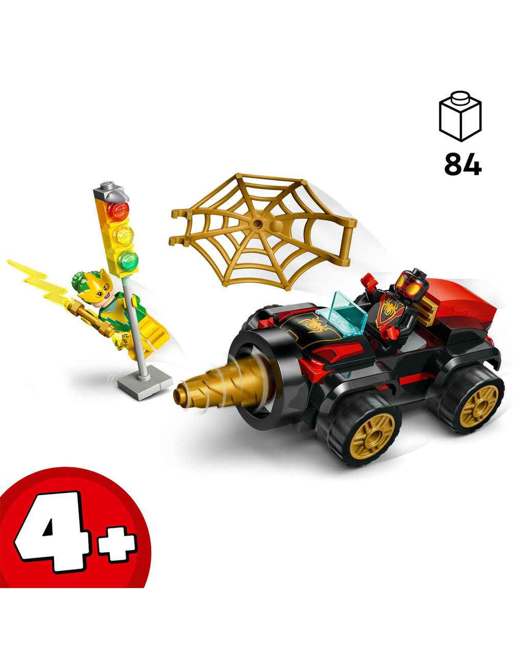 Spidey y sus increíbles amigos vehículo perforador de spiderman 10792 - lego - Lego Spidey