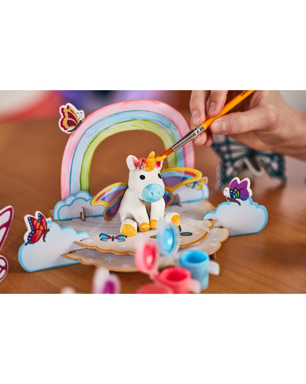 Set modelar y pintar tu propio unicornio, plastilina - crayola - Crayola