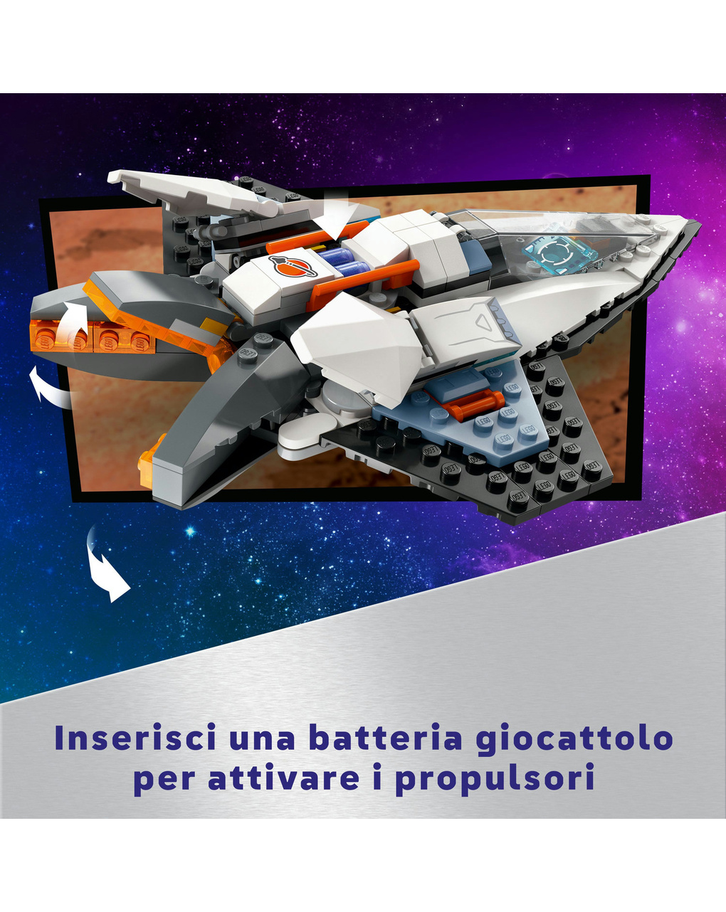 Astronave interestelar - 60430 - lego city - LEGO