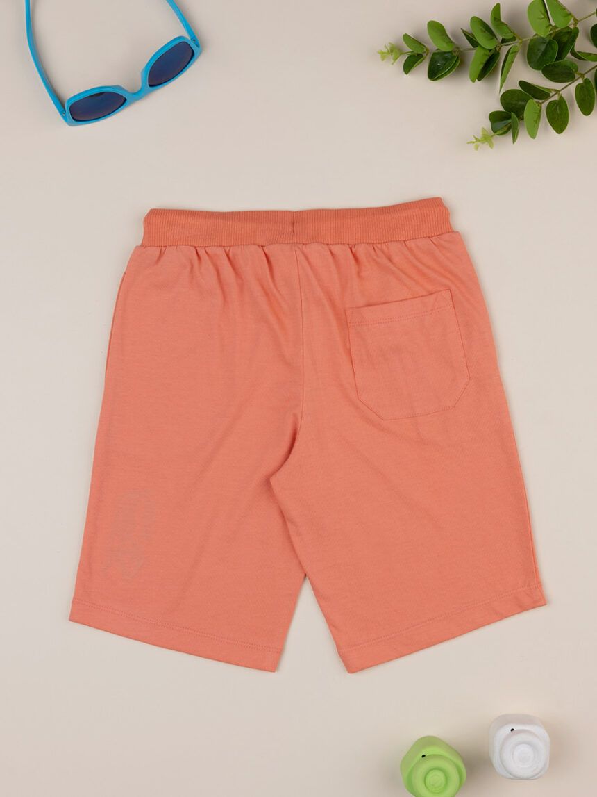 Pantalón corto naranja de niño - Prénatal