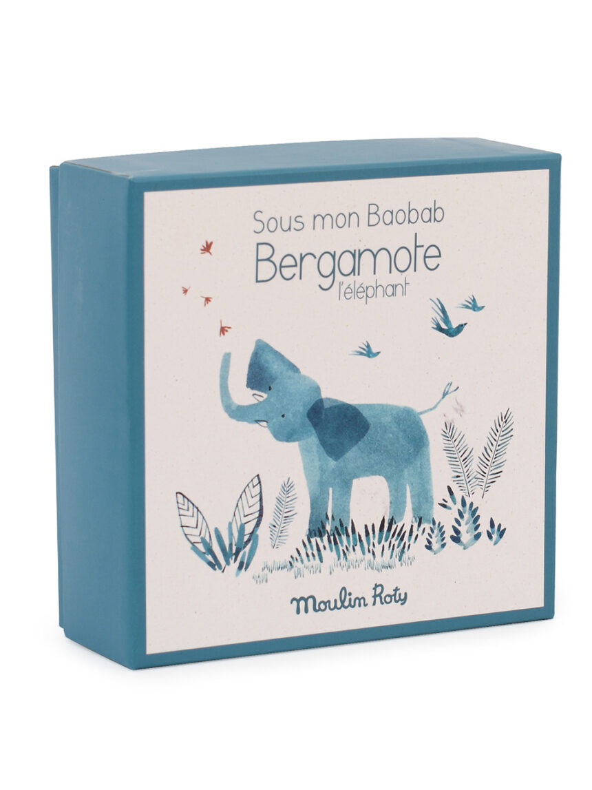 Portachupete elefante doudou con caja - sous mon baobab - Sous Mon Baobab