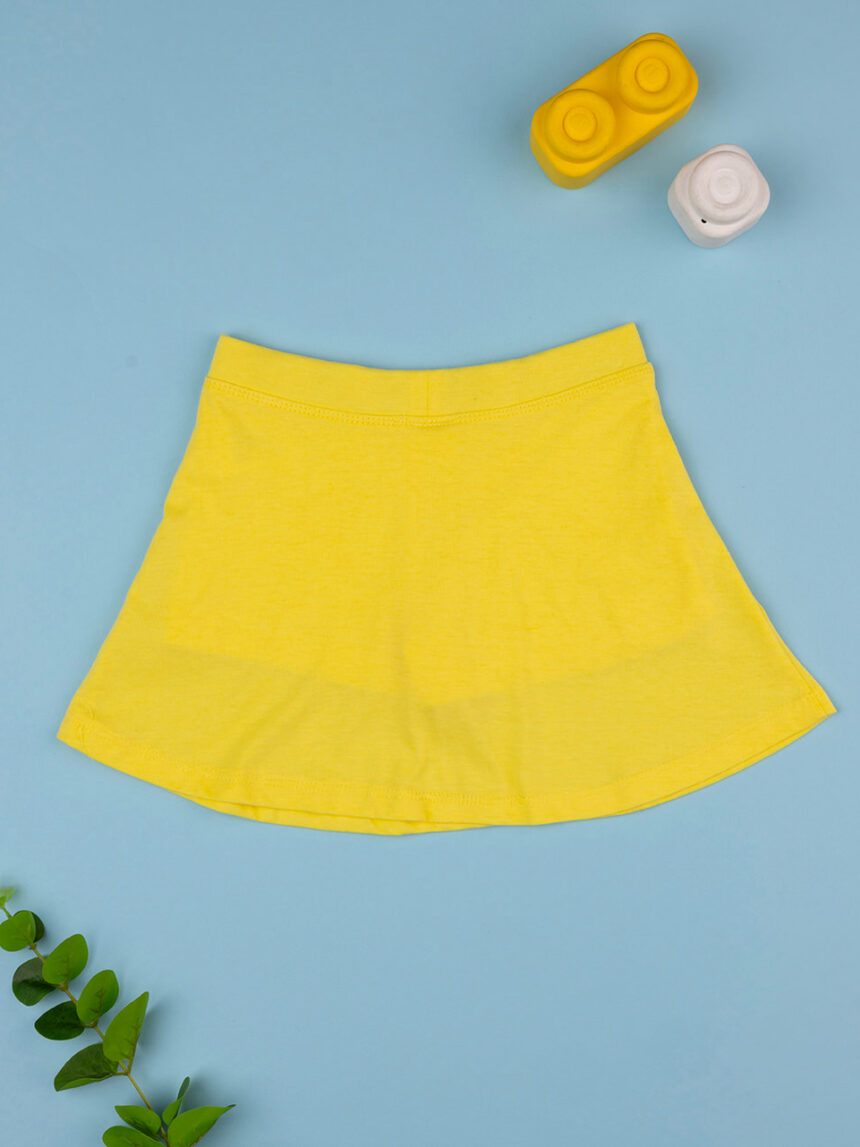 Falda-pantalón amarilla de niña - Prénatal