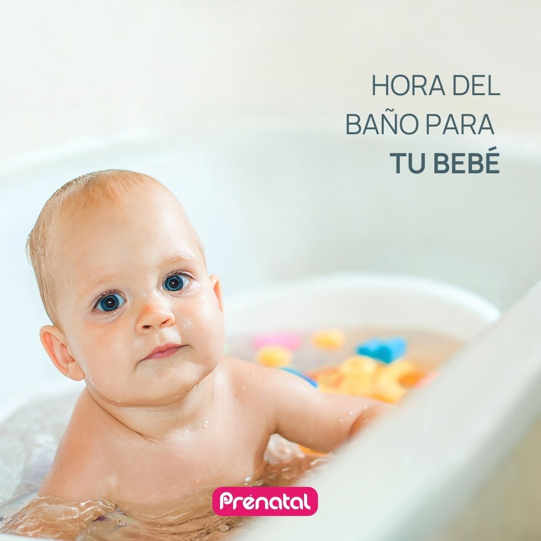 🛁 ¡Hora del baño feliz y seguro para tu bebé&#8230;